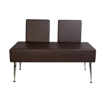 GABBIANO SOFA DO POCZEKALNI D-023B BRĄZOWA